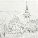 힐링수채화 & 펜드로잉 이미지