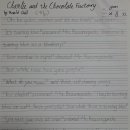 24A 염태연 charlie and the chocolate factory 필사&amp;녹음 87~96(8/22) 이미지