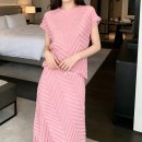 플리츠플리즈 이세이미야케 데님 반팔 셔츠 블라우스 탑 스커트 후기