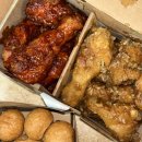 교촌 강일점 | [교촌]배달 30분 컷! 교촌지점 추천🏠/마라레드&amp; 허니갈릭 후기🌟