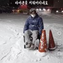 폭설을 뚫고 편의점을 간다는 박위 이미지