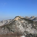 2017년 1월 도봉산