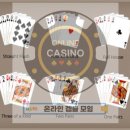 텍사스 홀덤포커 게임방법 이미지