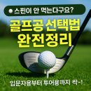 FEEL SOFT | 스핀이 안 먹는다구요? 골프공 선택법 완전정리