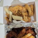 여수 국동치킨맛집 바삭한 후라이드가 찐인 반반치킨 포장 후기 [냠냠치킨]