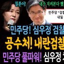 민주당! 심우정 검찰 고사작전 돌입! 공수처! 내란검찰수괴 잡는다! 민주당 풀파워! 심우정 치고 헌재 지킨다! 이미지