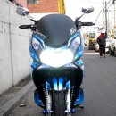 2010년식 혼다코리아 정식 PCX125FI 블루컨셉 풀튜닝 약4000km+@주행 무사고/ 무슬립 분양(상세사진 첨부) 이미지