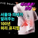 [서울대의사가 알려주는 100년 허리 유지법] 이미지