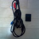 소니정품8메가메모리카드+PS2용소니정품콤포넌트케이블(미사용)일괄 1만5천원판매 이미지