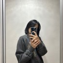 M PT Studio | 꼼파뇨 맨투맨 CPGN STUDIO happy day 피그먼트 스웨트셔츠 스모크블랙 M