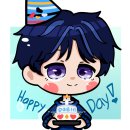 A Fan Art for Dabin&#39;s B-Day! 💙🥳🎉 이미지