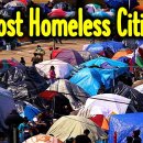 Top 10 Cities with Highest Homeless problem in the US/homeless crisis 2023 이미지
