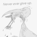 Never ever give up! 이미지