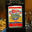 Herr's Nacho Cheese TORTILLA Chips ZIPPO 이미지