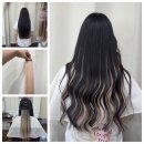 연 붙임머리 | 여름휴가 투톤붙임머리 한팩후기 가격비교 후 찾은 수유 보샵