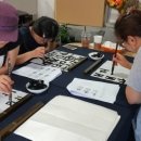 붓펜 수채 캘리그라피 초급 이미지