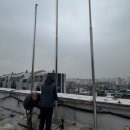 계양구 사회복지회관 | 오래된 국기게양대 교체 제작설치