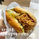 KFC춘천석사 | KFC 쿠폰 클래식징거통다리박스 후기