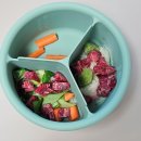 에디슨 전자레인지 이유식 찜기 냄비 편한 이유식기 실리콘 찜기