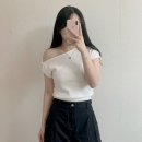 르플레인 여름 신상 허그 와플 티 167cm 착용 핏, 총장 및 모델 비교 솔직후기