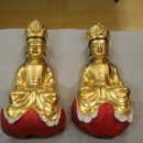 창원 봉림사 목조관음,대세지보살좌상 이미지