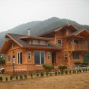 통나무집 이미지