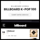 숨 #59 BILLBOARD CHART 이미지