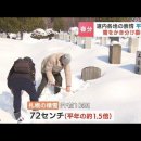 ​​​​​​​雪をかき分け墓参り 札幌市は平年の1.5倍の積雪 一方行楽地は…モッフモフの子羊や温泉につかるニホンザルにほっこり 北海道 이미지