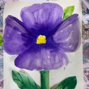 감성 수채화 이미지