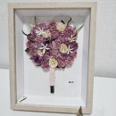 링플라워 | W.59 티니안플라워 부케 말리기 액자&amp;링홀더 내돈내산 솔직후기