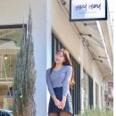 나인 워터스우아한 뮬리즈 슬림 심플 라운드 골지니트 그레이 착용 후기