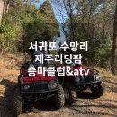 서귀포 수망리 제주도엑티비티 제주리딩팜승마클럽&amp;ATV 후기