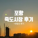 밀레니엄 간이화장실1 | 포항 죽도시장 먹거리 육전 방어회 추천 유람선 타고 온 후기