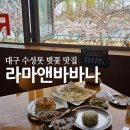 번비프수성못점 | 대구 수성못 벚꽃 맛집 라마앤바바나 창가뷰 커리 외식 추천