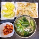 경동시장 '안동집 손칼국시' 흑백요리사 이모카세 손국시 배추전 비빔밥 내돈내산 후기
