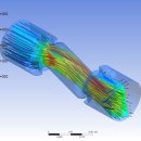 보이지 않는 공기를 설계할수 있는 Ansys Fluent 이미지