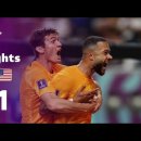 16강 네덜란드 vs 미국 3-1 하이라이트 | 2022년 월드컵 하이라이트 이미지