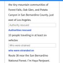 119 25/9/24 Massive mudslide sweeps through mountainous California neighbor 이미지