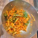 무침회와 비빔밥 이미지