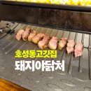 돼지야&닭 | 돼지야닭처ㅣ전주 호성동 고기집 통삼겹, 닭구이 후기