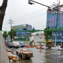 ▣광주광역시 북구의 대표적 말바우 재래전통시장이 강풍과 폭우로 물난리(범람)▣ 이미지