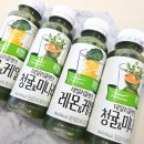 풀무원녹즙 데일리클렌즈 레몬케일 청귤미나리로 아침공복 하루시작