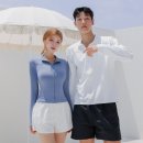 써니핏 - 양천구 | 호캉스 워터파크 준비물 사진 잘 나오는 크라시앙 컷라인 집업 여자 래쉬가드 착용 핏 후기