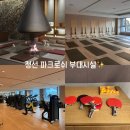 지에스25 여의파크점 | 정선 파크로쉬 부대시설(웰니스 프로그램, 배드민턴 실내 액티비티) 29주차 임산부의 카밍요가 체험후기