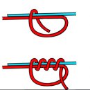 기본 매듭법(전차 매듭) 이미지