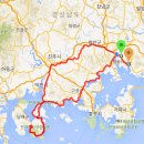 BMW S1000XR 타고 벚꽃 떨어진 남해 앵강만 샤방 투어 후기.2019-0413