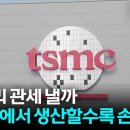 미쿡에서 가동중인 TSMC 반도체 공장.....미국에서 생산할수록 손해, 차라리 관세를 낼까....YTN.... 이미지
