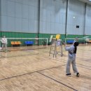 배산실내체육관 배드민턴장 이미지