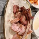 솜댕 | 원주 애견 동반 맛집 추천! 피크닉앤그릴 돈마호크 먹고 왔어요!