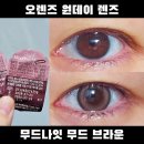 데이무드 | 오렌즈 무드나잇 브라운 원데이 내돈내산 렌즈 후기